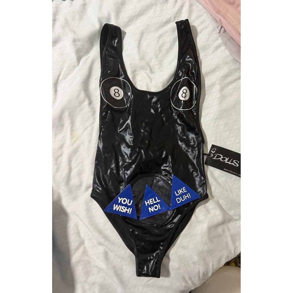 NWT XS Dolls Kill Magic 8 Ball Halloween Costume